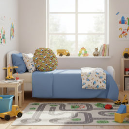 Almofada Redonda Pílula de Atiramento de Padrão de Veículos e Traba