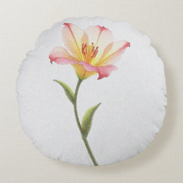 Almofada Redonda Pixel Bloom Trio