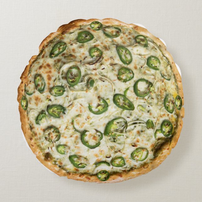 Almofada Redonda Pizza (Frente)
