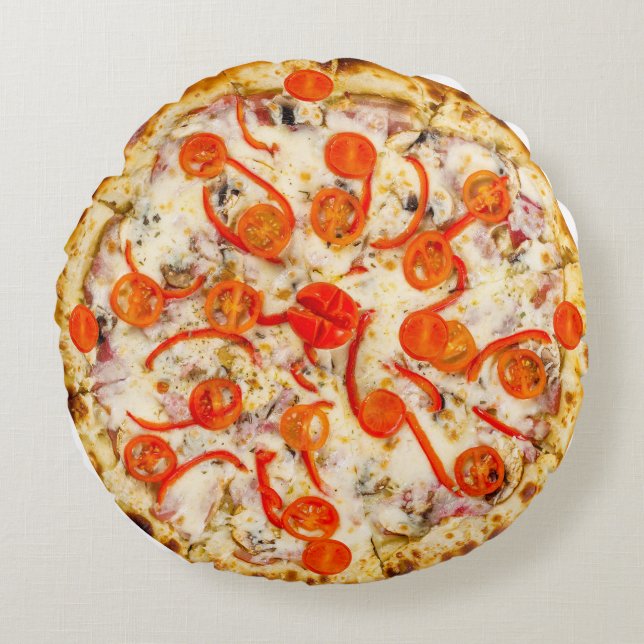 Almofada Redonda Pizza (Frente)