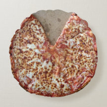 Pizza de queijo engraçada