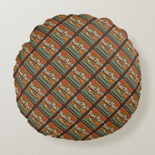 Almofada Redonda Placemat laminado