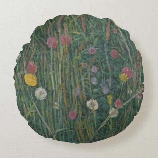 Almofada Redonda Plantas do Machair 2008 (Frente)