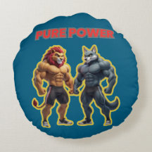 Poder Puro – Forte Design Cartoon de Músculo Anima