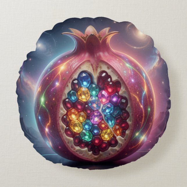 Almofada Redonda Pomegranate´4 (Frente)