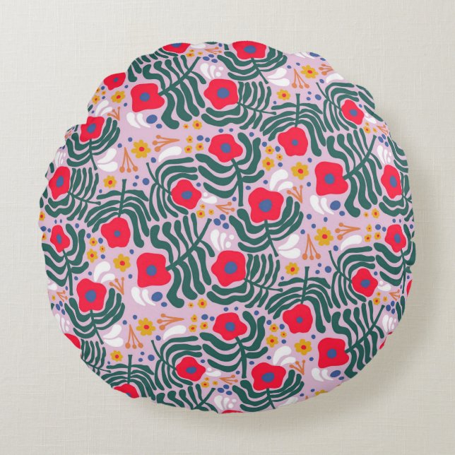 Almofada Redonda Poppy (Frente)