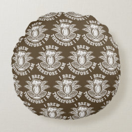 Almofada Redonda Por Isso, Eu Sou