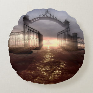 Almofada Redonda Porta do Céu