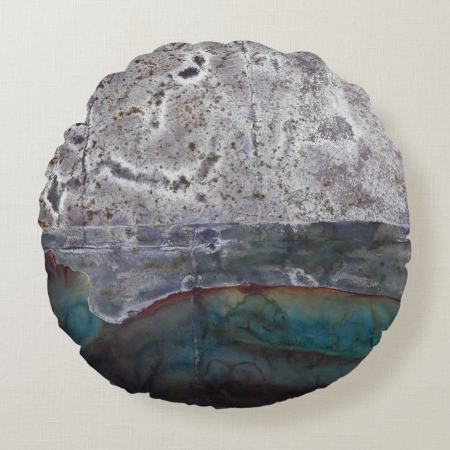 Almofada Redonda Praia 2 do limite (Frente)