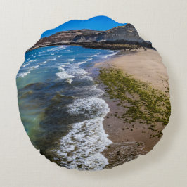 Almofada Redonda Praia em Puerto Piramides, Argentina