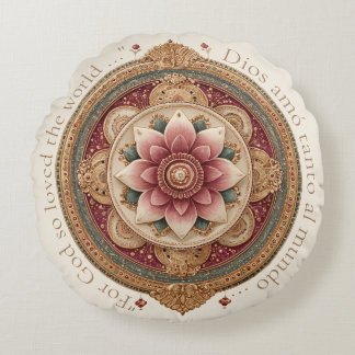 Almofada Redonda Prayer Cushion,