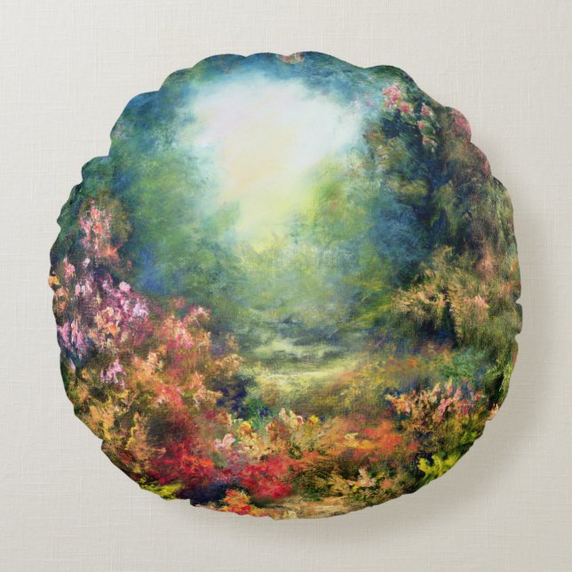 Almofada Redonda Prazer Rococo 1995 (Frente)