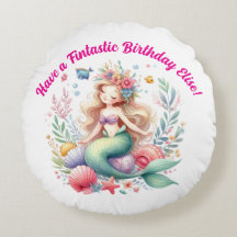 Presente de aniversário mágico e colorido da serei