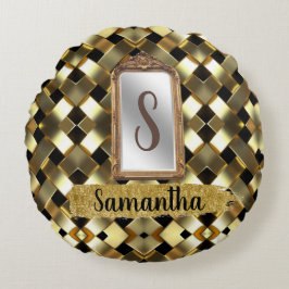 Almofada Redonda Presente De Aniversário Personalizado Para Esposa,