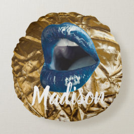 Almofada Redonda Presente De Aniversário Personalizado Para Esposa,