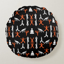 Almofada Redonda Presente exclusivo de ioga