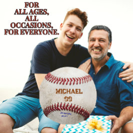 Almofada Redonda Presente personalizado de Travesseiro de beisebol