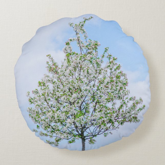 ALMOFADA REDONDA PRIMAVERA - FELZ PASCOA (Verso)