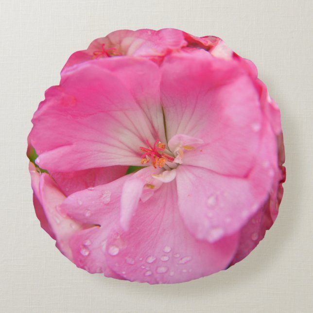 Almofada Redonda Primavera Flora (Frente)