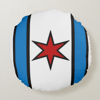 Almofada Redonda Protetor do Snuggle - moderno (branco)