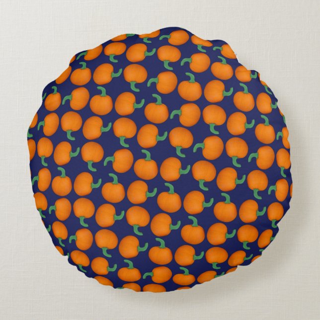 Almofada Redonda Pumpkins (Verso)