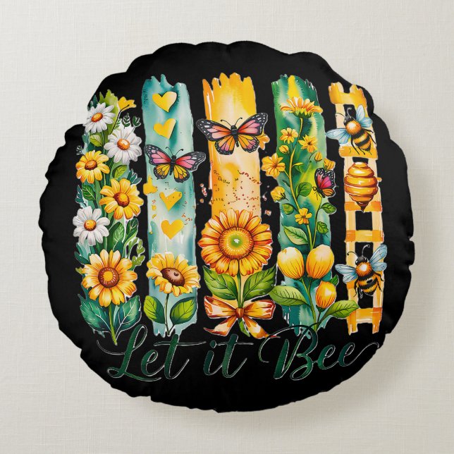 Almofada Redonda Que Seja (Frente)