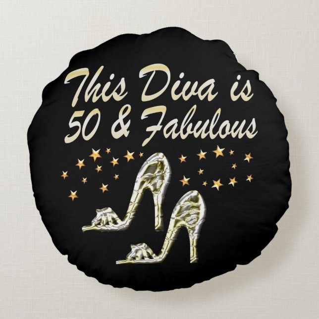 ALMOFADA REDONDA QUEEN DO CALÇADO DE ESPARQUES DE PRATA 50 (Verso)