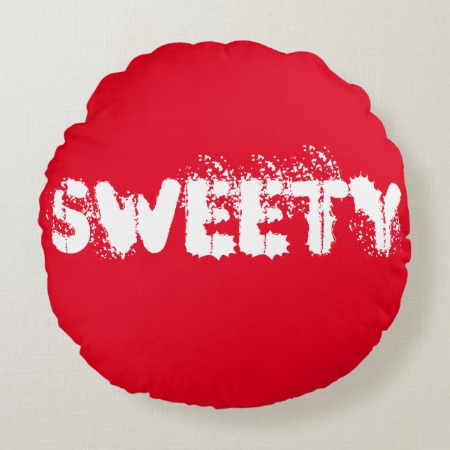 ALMOFADA REDONDA QUERIDO BONITO (Frente)