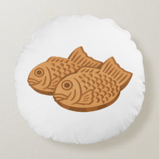 Almofada Redonda Quiet Icons – Japanese Taiyaki