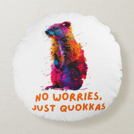 Almofada Redonda Quokka