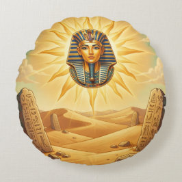 Almofada Redonda Ra – Egyptian Sun God´2