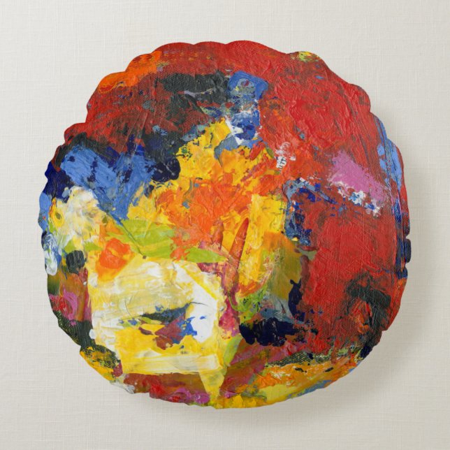 Almofada Redonda Race Day (Frente)