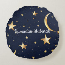 Ramadan Mubarak Eid Travesseiro decorativo