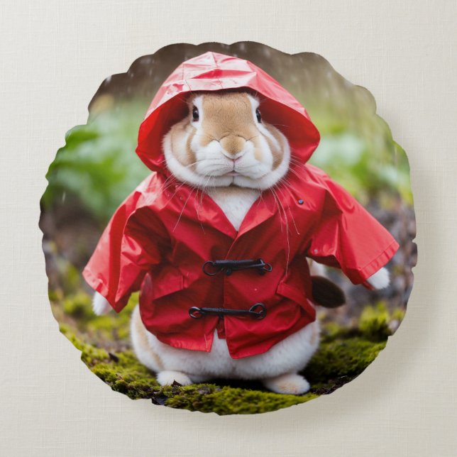 Almofada Redonda rappit de travesseiro (Frente)