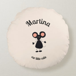 Almofada Redonda Rato pequeno