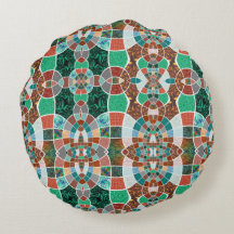 Repetição de imagens com efeito fractal ligeiro