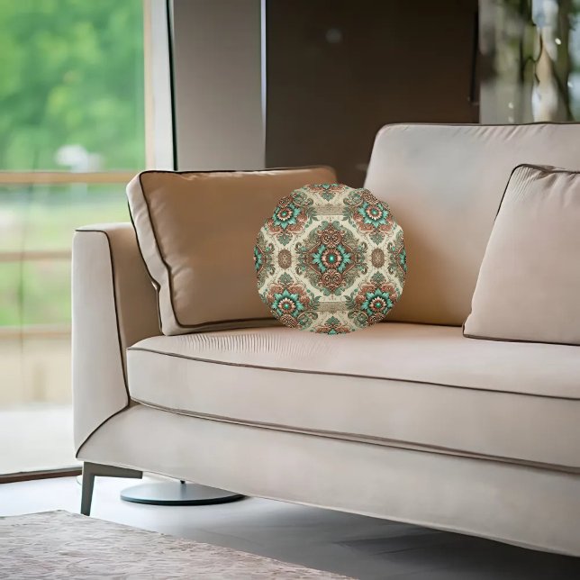 Almofada Redonda Rico tradicional (Criador carregado)