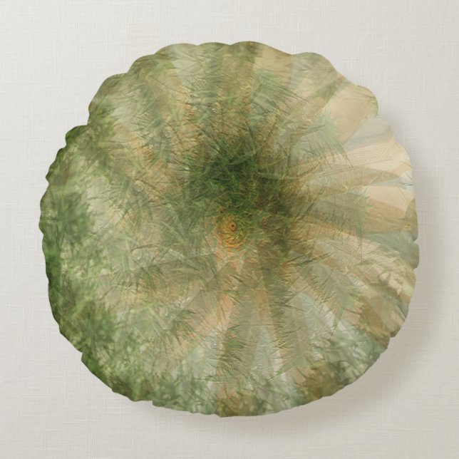 Almofada Redonda Roda Selva...... (Frente)