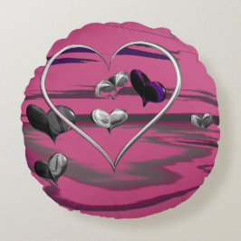 Almofada Redonda Romance futurístico