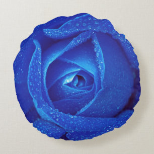 Almofada Redonda rosa azul