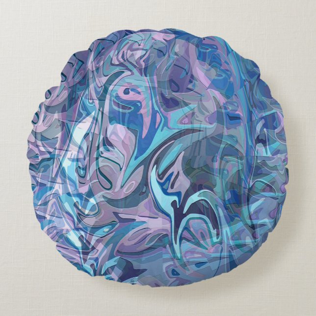 Almofada Redonda Rostos Divertidos...... (Frente)