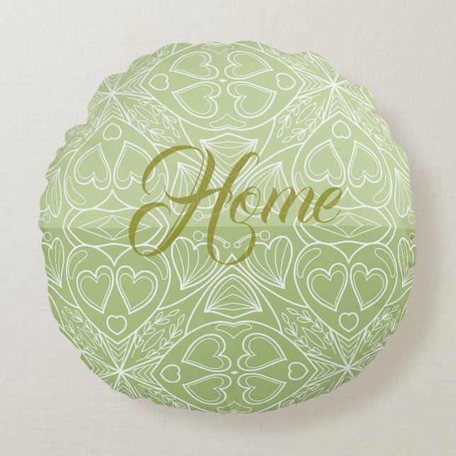 Almofada Redonda Roteiro Sage Home – Anouke Loom (Frente)