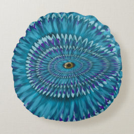 Almofada Redonda Round Jurassic EYE SEE YOU doodle 