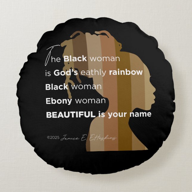 Almofada Redonda Round Pillow (Frente)