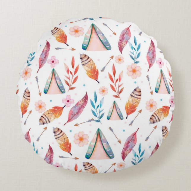 Almofada Redonda Round Pillow design  (Frente)