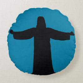 Almofada Redonda Round Pillow  jesus christ 