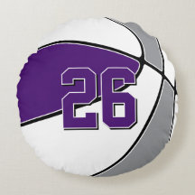 roxo cinza ou QUALQUER cor do time basquete infant