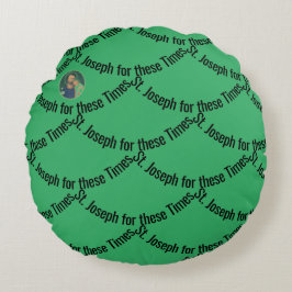 Almofada Redonda Rua, Joseph para o Times