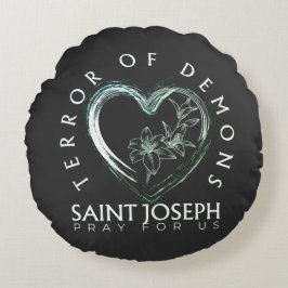 Almofada Redonda Rua Joseph Terror of Demons