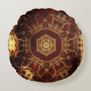 Almofada Redonda Rug Oriental 
